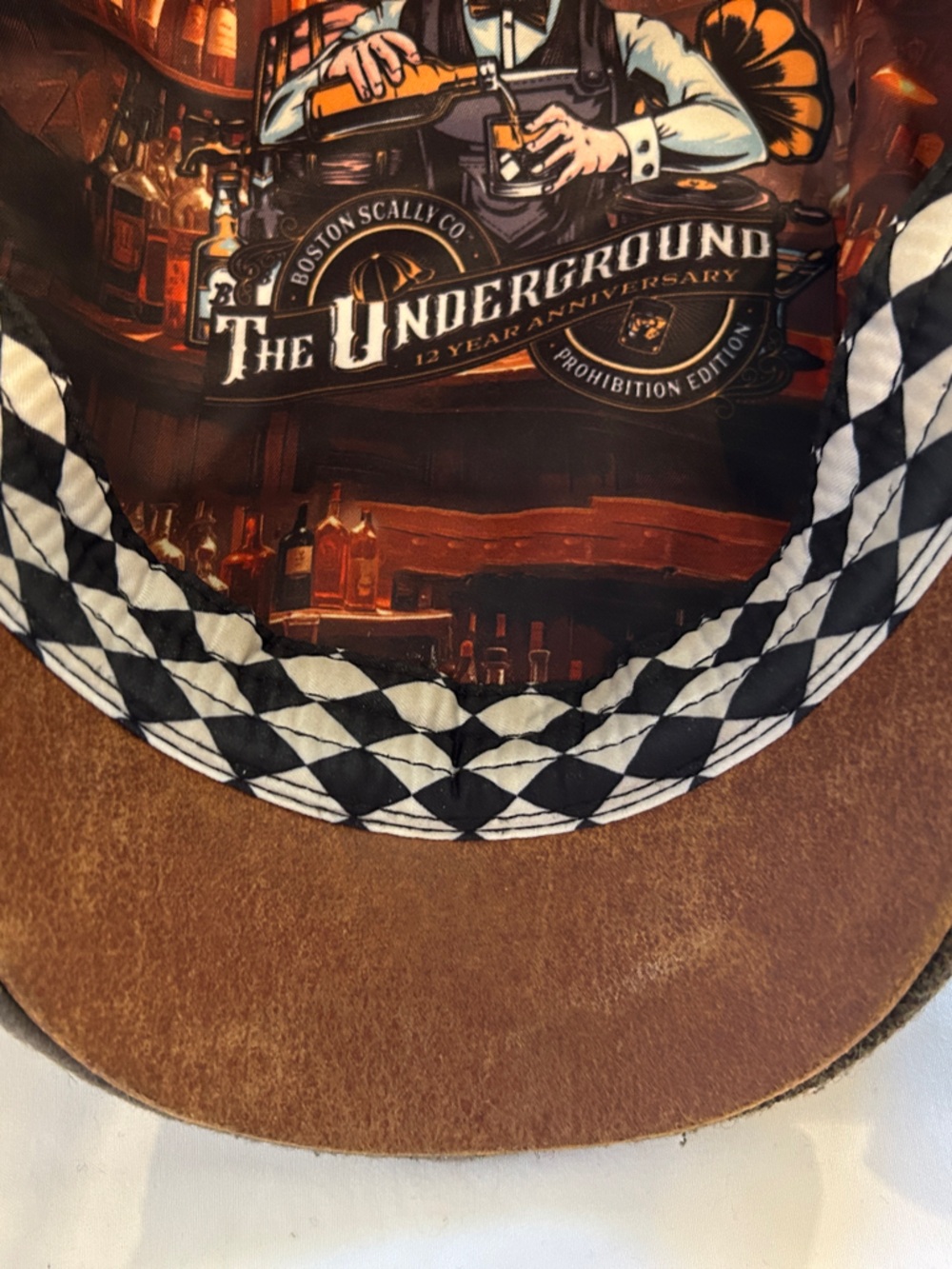 The Underground Boston Scally 12th Anniversary Cap & Collector Bag - Picture 9 of 16